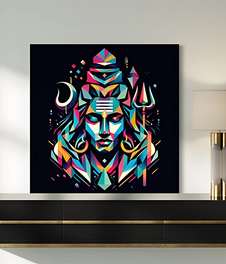 Shiva Canvas Painting