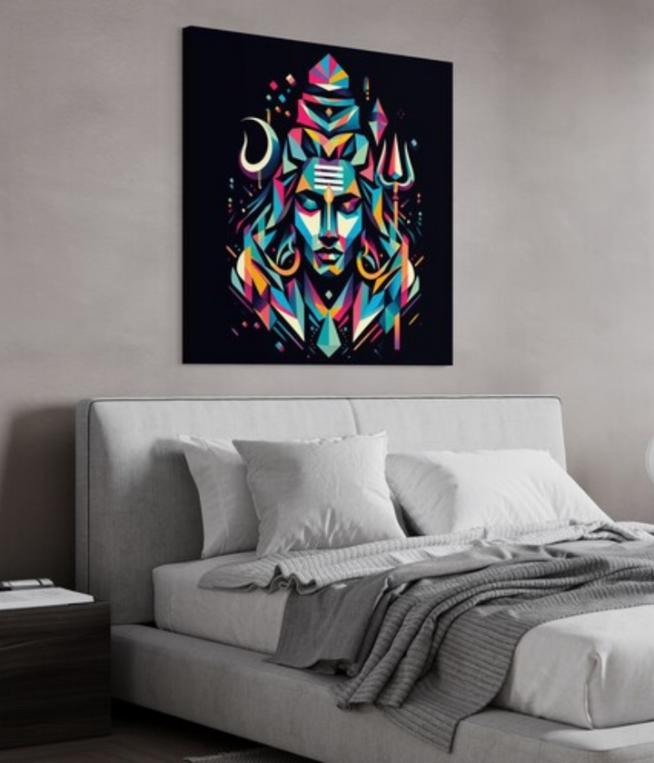 Shiva Canvas Painting