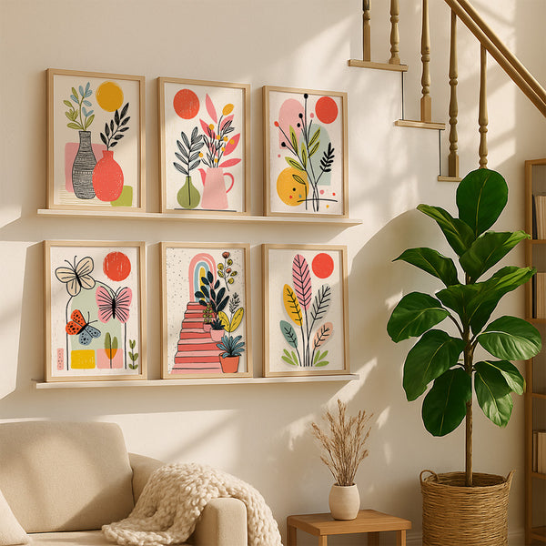 Butterfly Art Frame- 6 Frame Sets