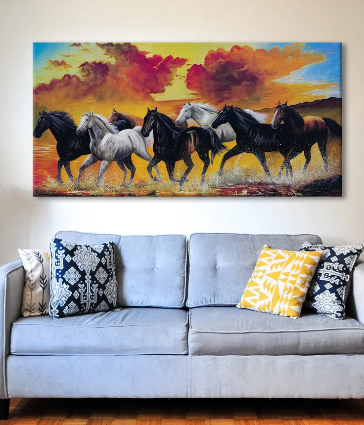 7 Horse Painting for Home Decor