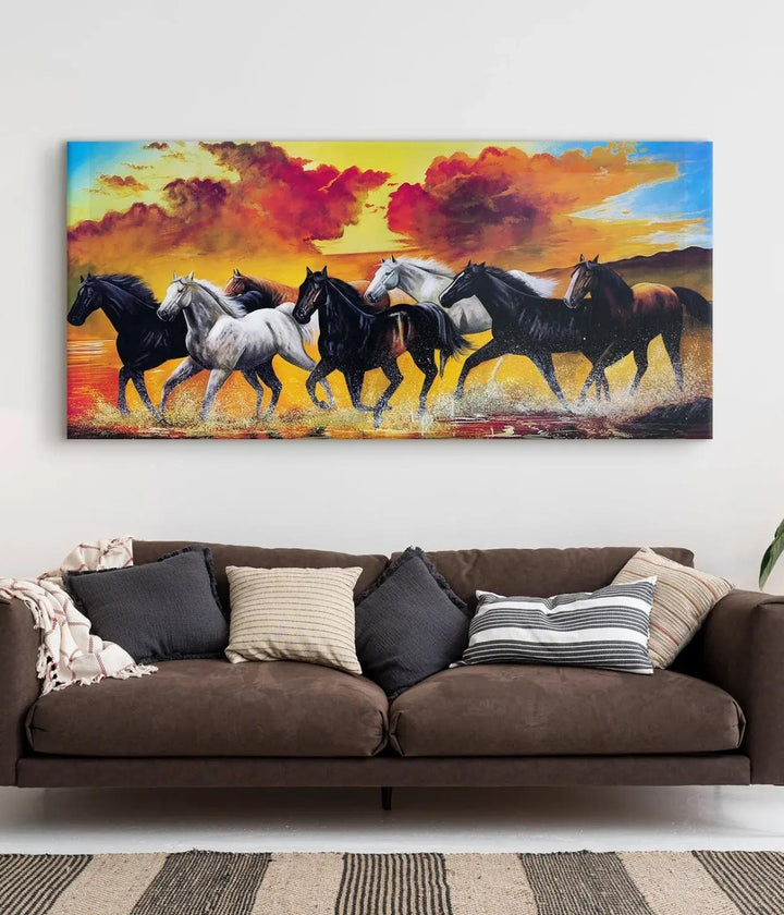 7 Horse Painting for Home Decor