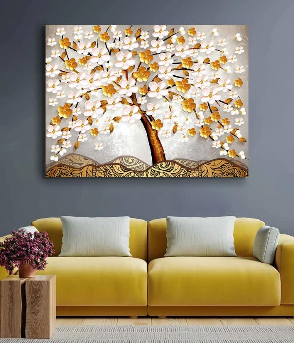 Eternal Blossom Flowers Tree Painting