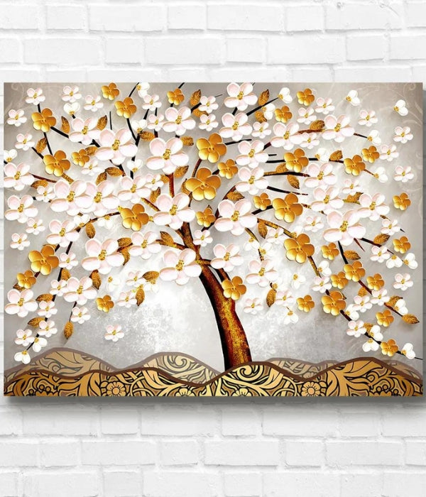 Eternal Blossom Flowers Tree Painting