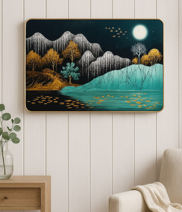 Full Moon Crystal Painting 18*24