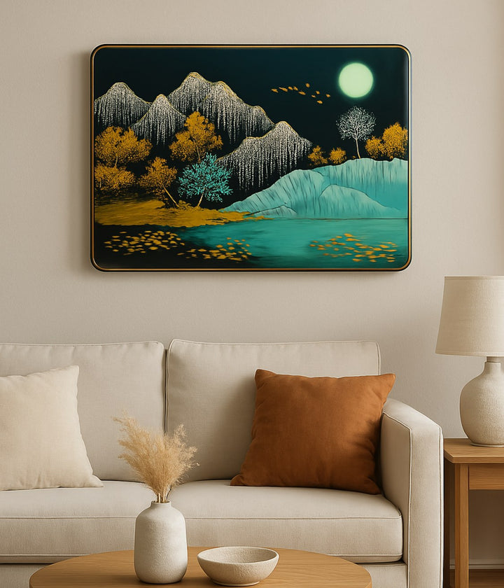 Full Moon Crystal Painting 2