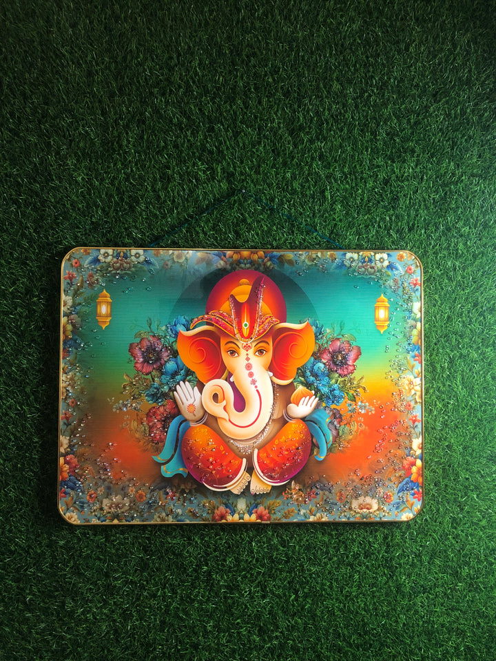 Ganesha Crystal Painting