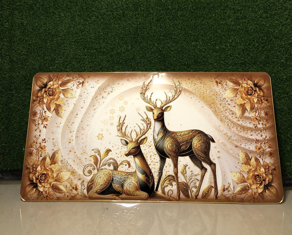 Golden Deer Crystal Painting (24*48 Inch)