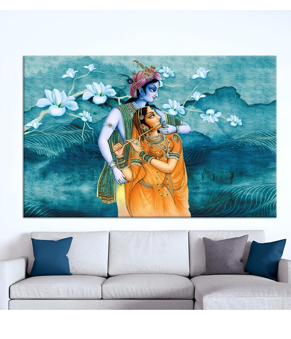 Krishna and Radha Canvas Art