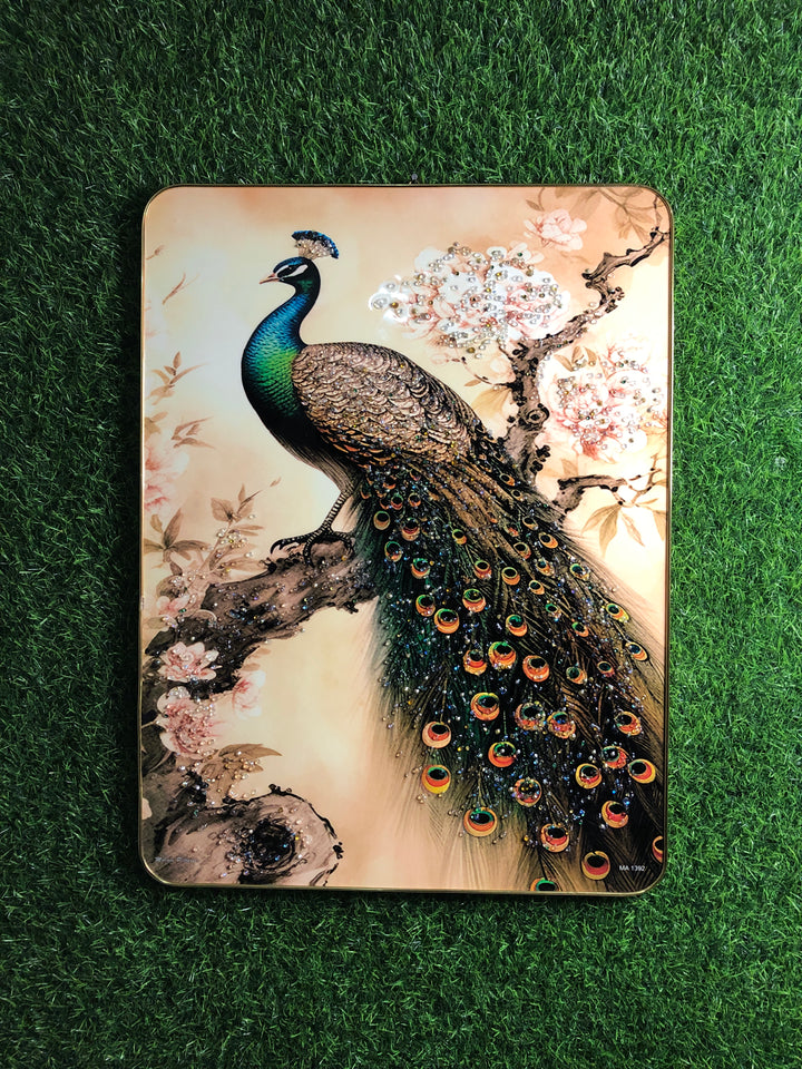 Peacock Crystal Painting