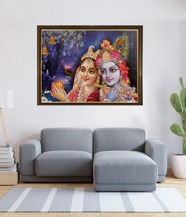 Radha Krishan  Art Wall Painting